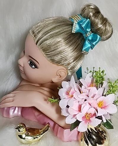 Porta Coque Belli Verde Tiffany Laço Strass