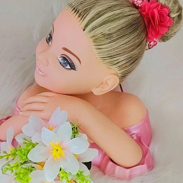 Porta Coque Belli Flor Perolas Pink