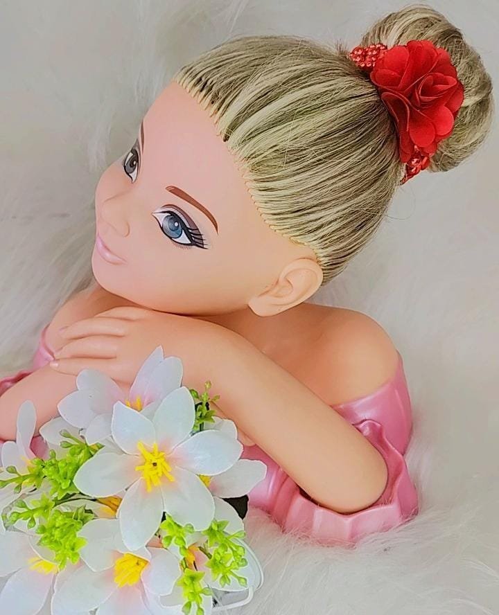 Porta Coque Belli Flor Perolas Vermelho