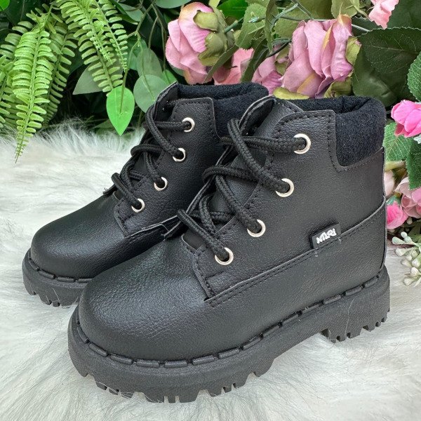 Bota/Coturno Masculina Nilqi Preto