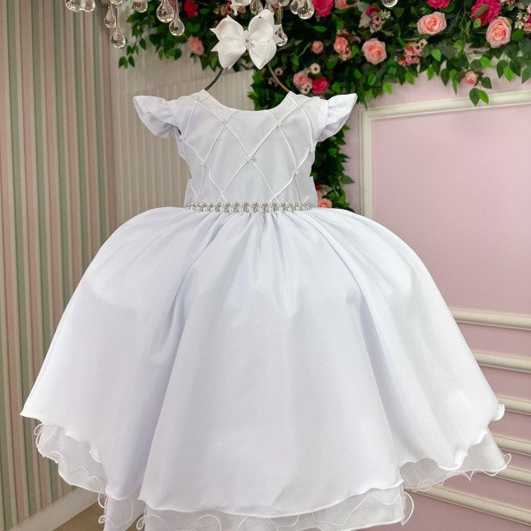 Vestido Ysa Kids Francine Branco