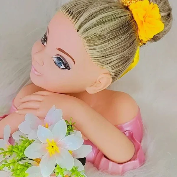 Porta Coque Belli Flor Perolas Amarelo