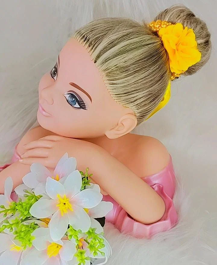 Porta Coque Belli Flor Perolas Amarelo