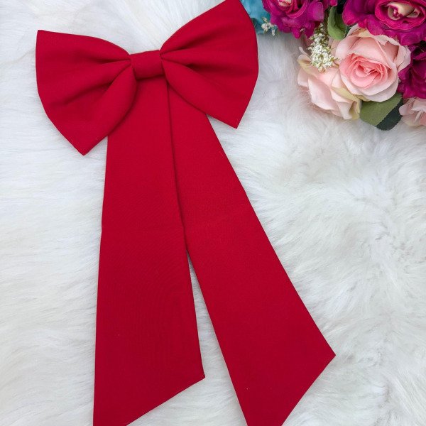 Laço Opcional / Faixa Do Vestido Selena Vermelho