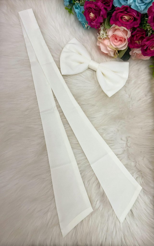 Laço Opcional / Faixa Do Vestido Selena Off