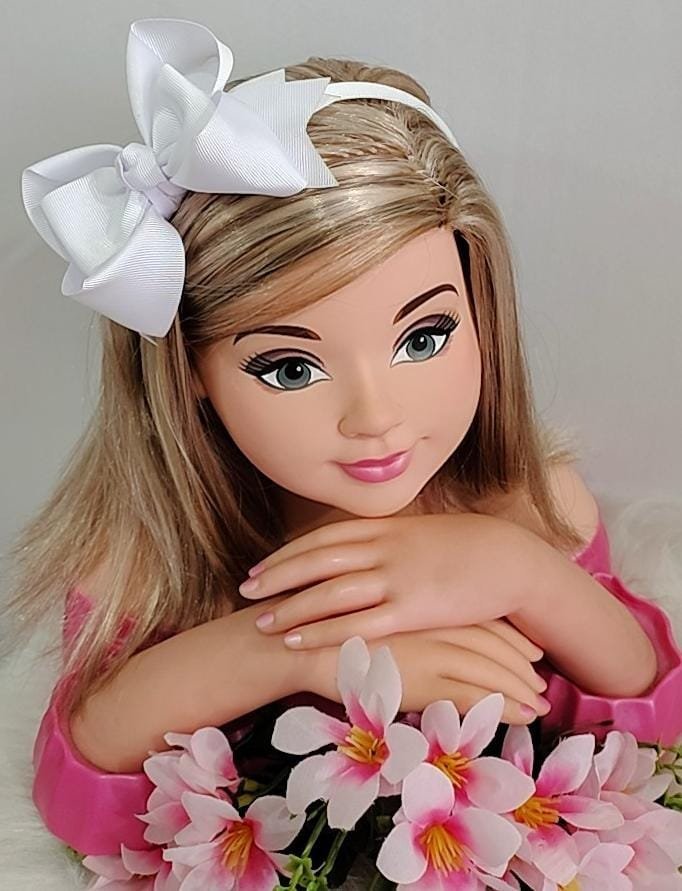 Tiara Belli Laço Branco