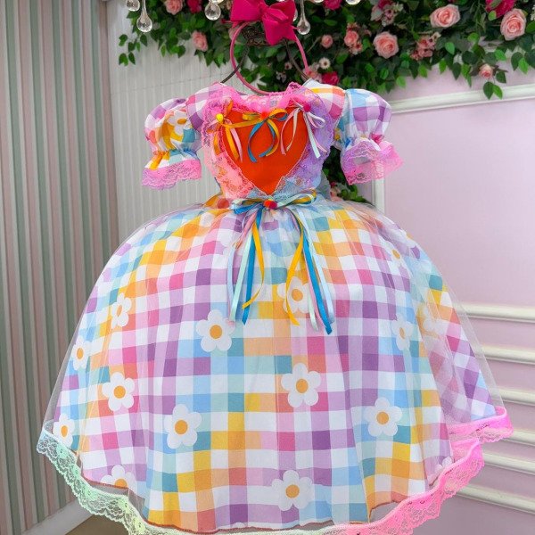 Vestido Junino Marie São João Encantado