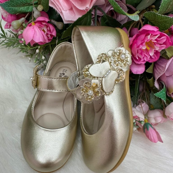 Sapatilha Doce Pe Lili Dourado